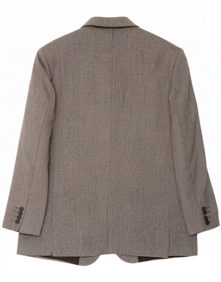 Marks & Spencer Męska marynarka zapinana na 2 guziki UK 44 XL Szara nowa wełna