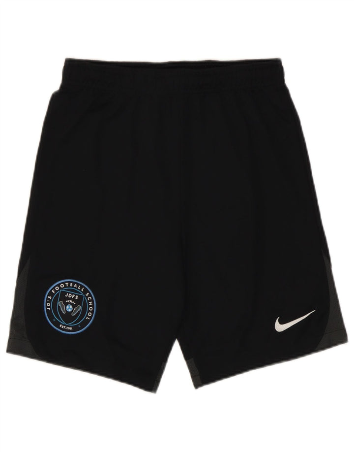 Chłopięce spodenki sportowe Nike z grafiką, duże, 12-13 lat, czarne, poliestrowe
