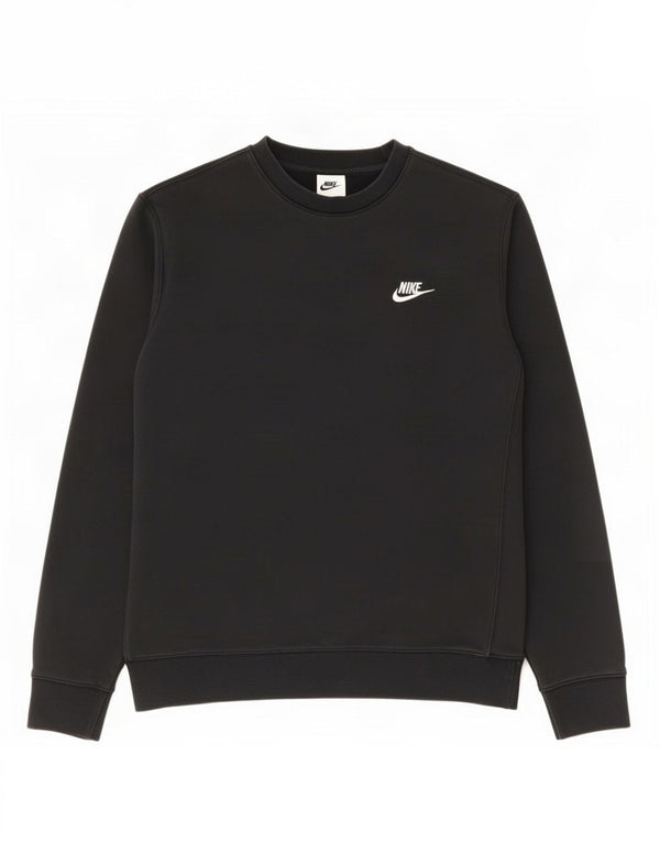 Męska bluza dresowa Nike, średnia czarna, bawełniana