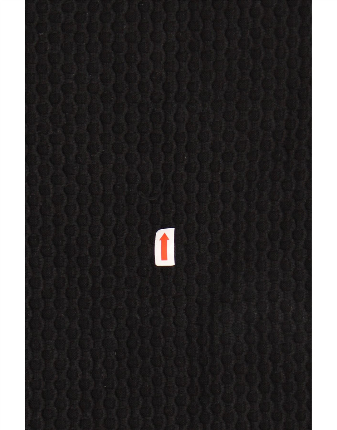 COS Damski top z rękawem 3/4, UK 14, średni czarny bawełniany