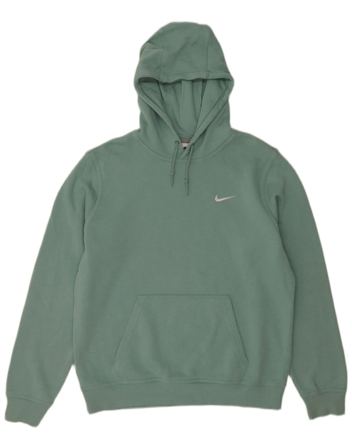 Męski sweter z kapturem Nike, duży, niebieski, bawełniany