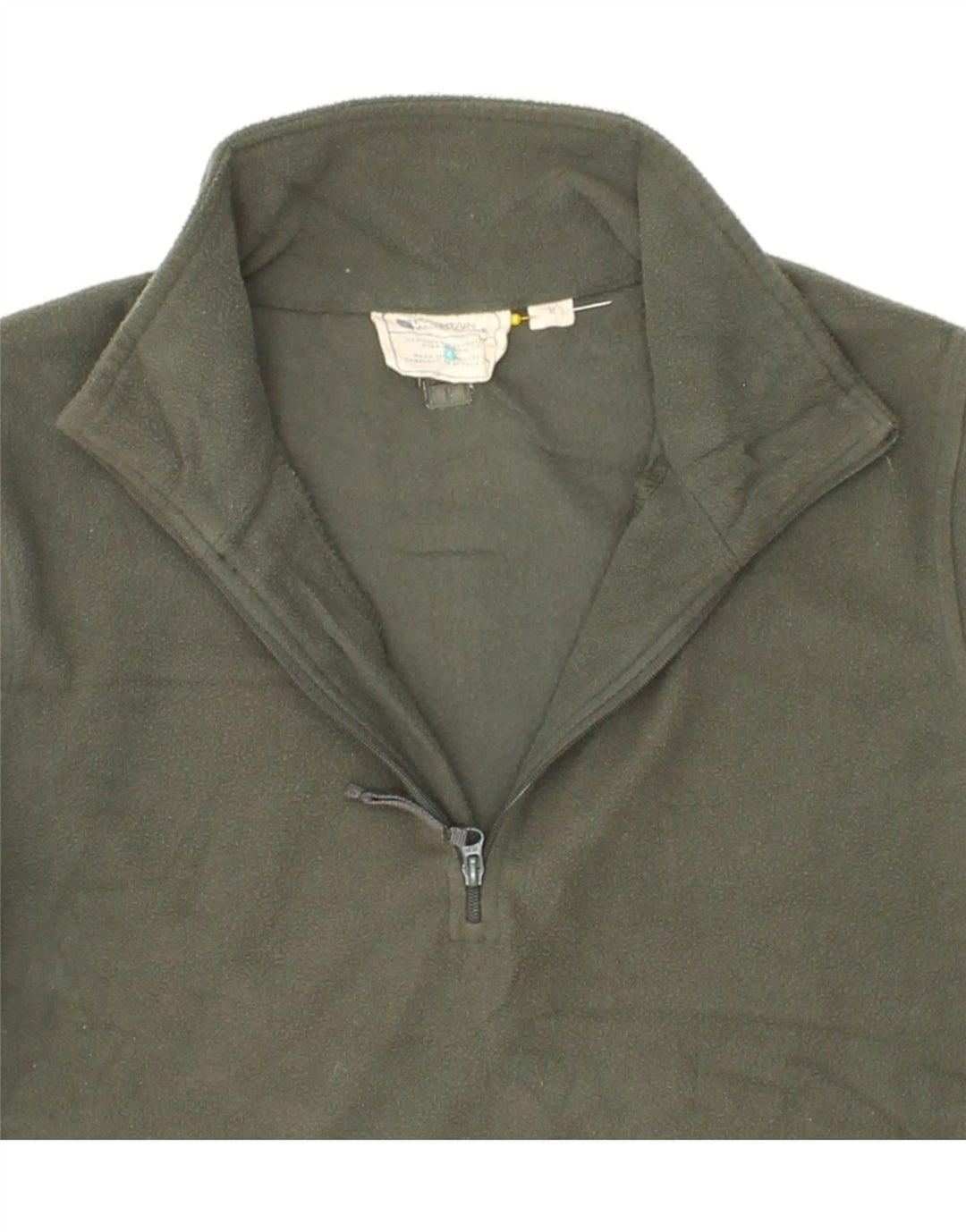 MOUNTAIN WAREHOUSE Womens Full Zip Fleece Jumper UK 12 Medium Green Vintage Mountain Warehouse and Second-Hand Mountain Warehouse from Messina Hembry 