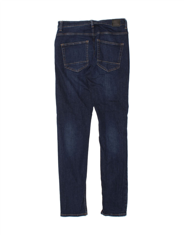 BENCH Mens Skinny Jeans W30 L32  Navy Blue Cotton Vintage Bench and Second-Hand Bench from Messina Hembry 