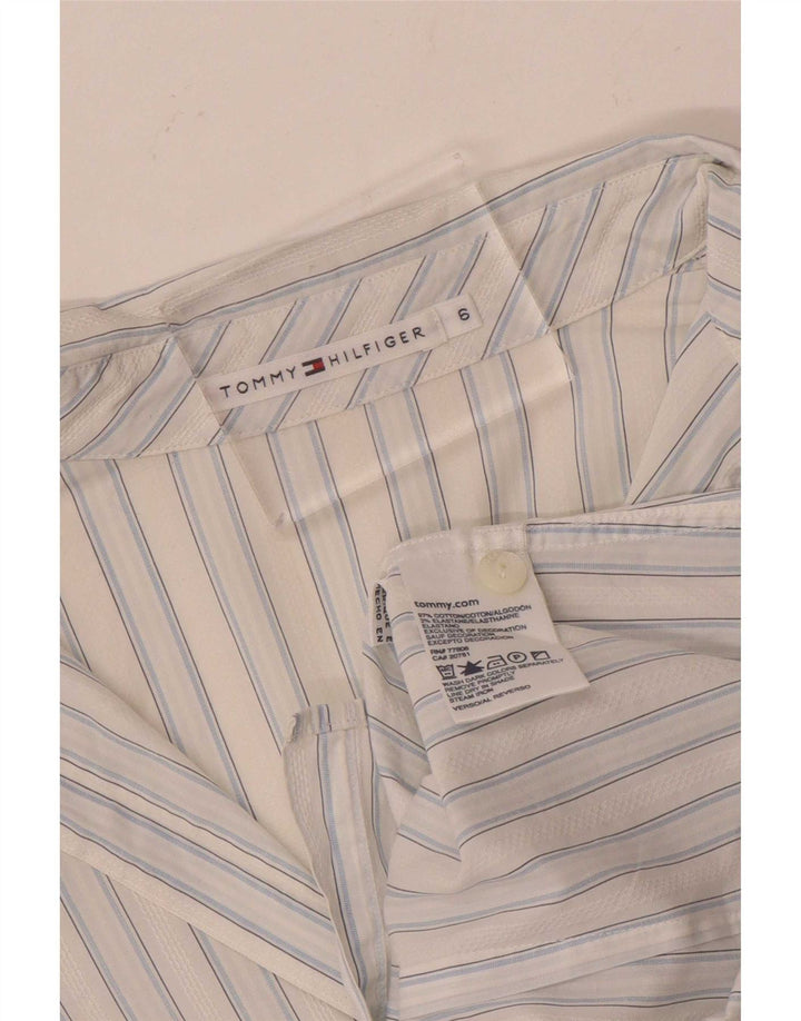 Koszula damska Tommy Hilfiger US 6, średnia, bawełniana w białe paski