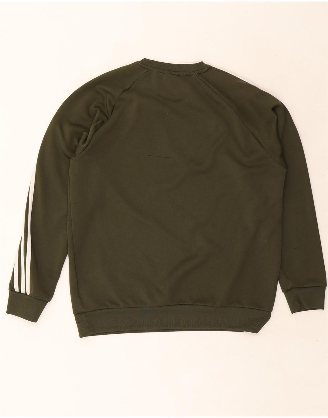 Adidas Męska bluza sweterkowa, duża, khaki, poliester