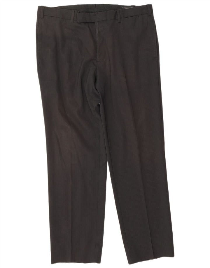 PRADA Męski garnitur zapinany na 3 guziki, 2 częściowy IT 52 XL W34 L30 Czarny klasyczny