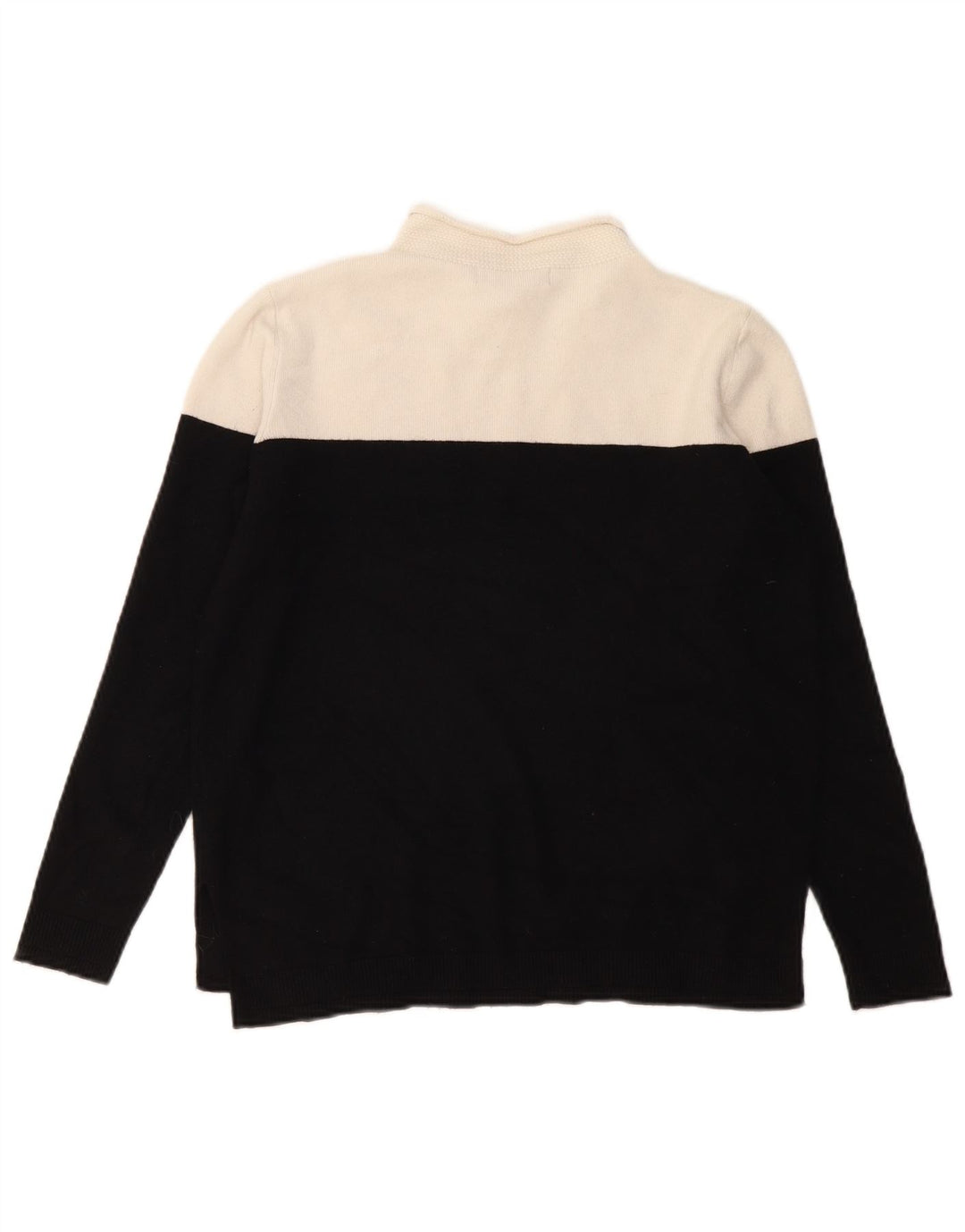 Marks & Spencer Damski sweter z golfem UK 10, mały, czarny