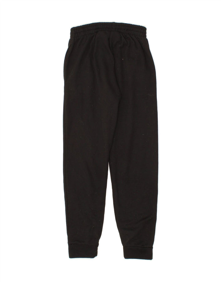 REEBOK Boys Tracksuit Trousers Joggers 13-14 Years Large Black Polyester Vintage Reebok and Second-Hand Reebok from Messina Hembry 