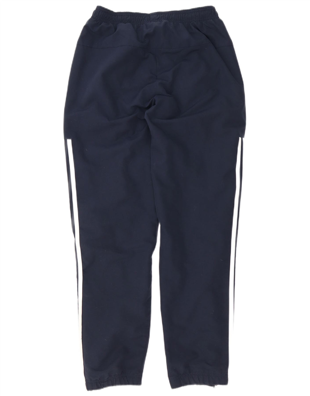 Męskie spodnie dresowe Adidas, małe, granatowe, z blokami kolorów, z poliestru
