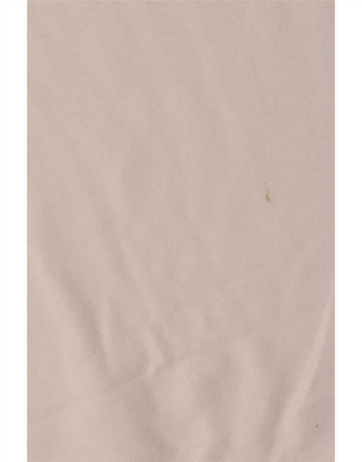 Męska koszulka polo Fred Perry, średnia biała bawełna