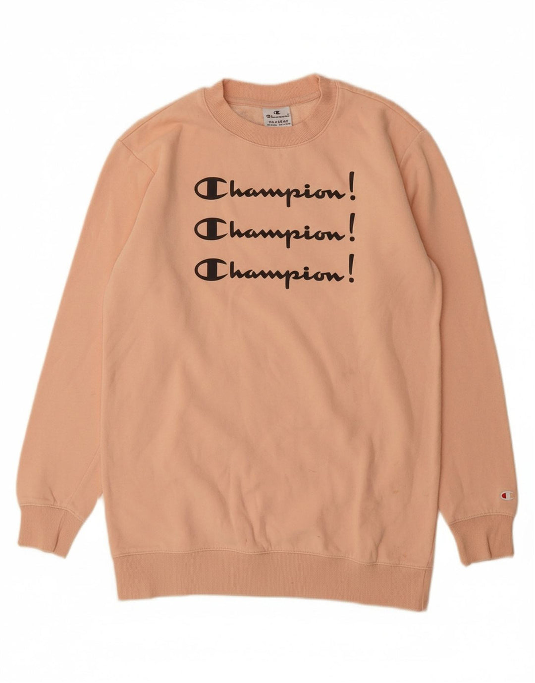 Dziewczęca bluza z grafiką CHAMPION 15-16 lat 2XL różowa