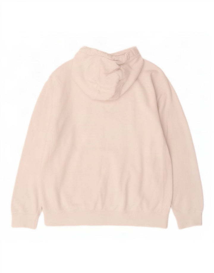 Męski sweter z kapturem Nike, duży, biały, bawełniany