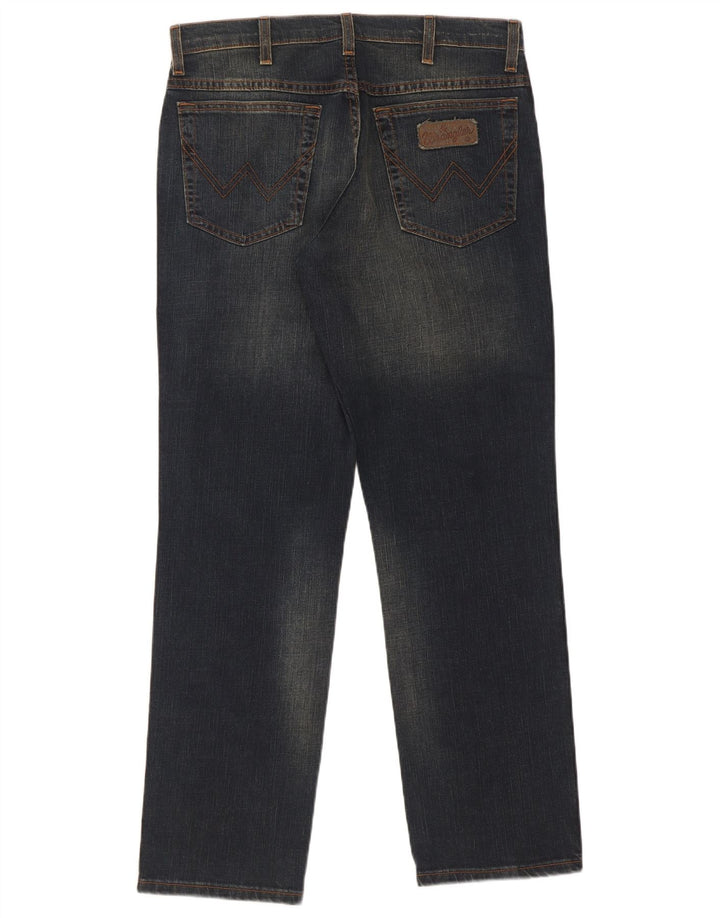 Męskie jeansy Wrangler Texas Stretch Straight W32 L30 granatowe