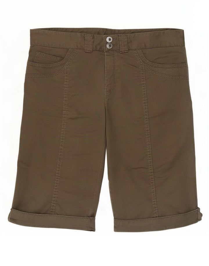 Damskie spodenki codzienne Benetton IT 44 Medium W30, bawełna khaki
