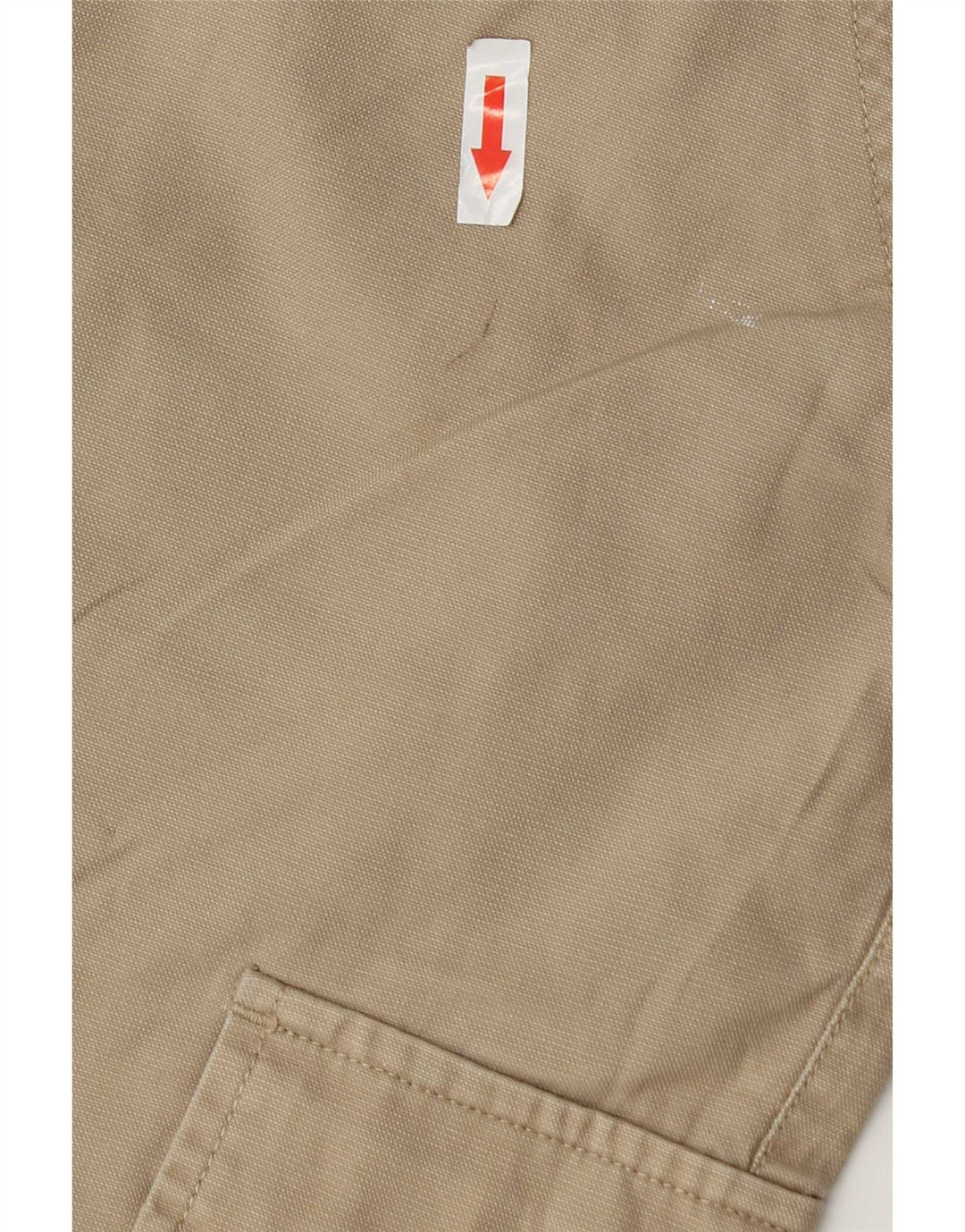 Męskie spodenki cargo Zara EU 42 Large W32 beżowa bawełna