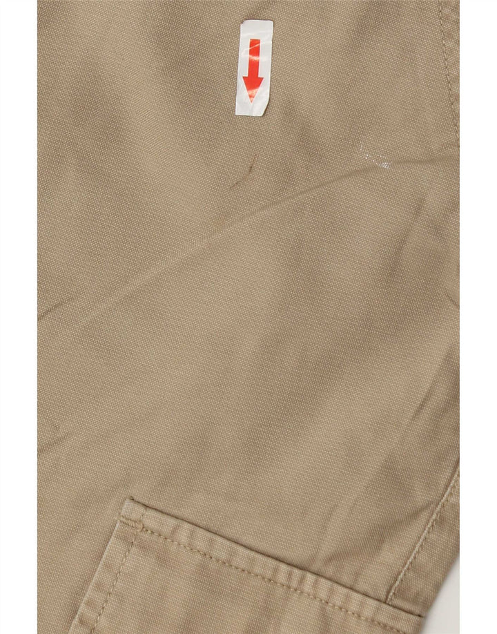 Męskie spodenki cargo Zara EU 42 Large W32 beżowa bawełna