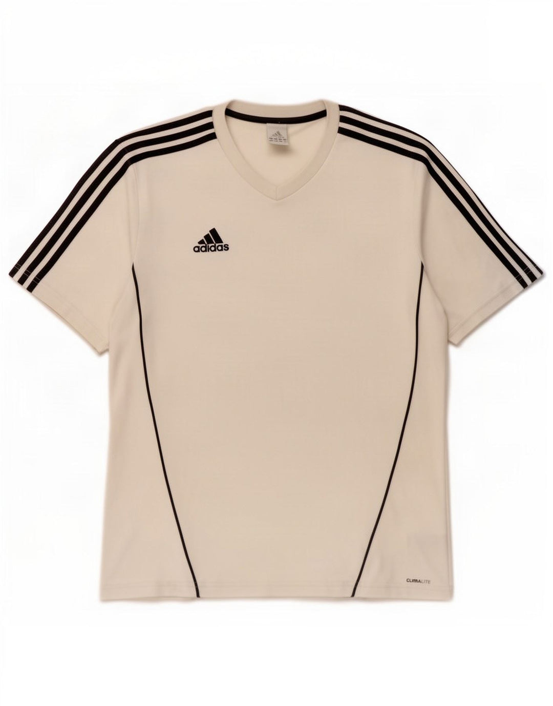 Adidas Męska koszulka Climalite Top, duża, biała, z poliestru