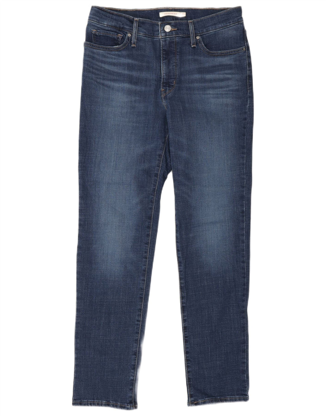 Damskie jeansy Levi's 312 Shaping W29 L30 Niebieska bawełna