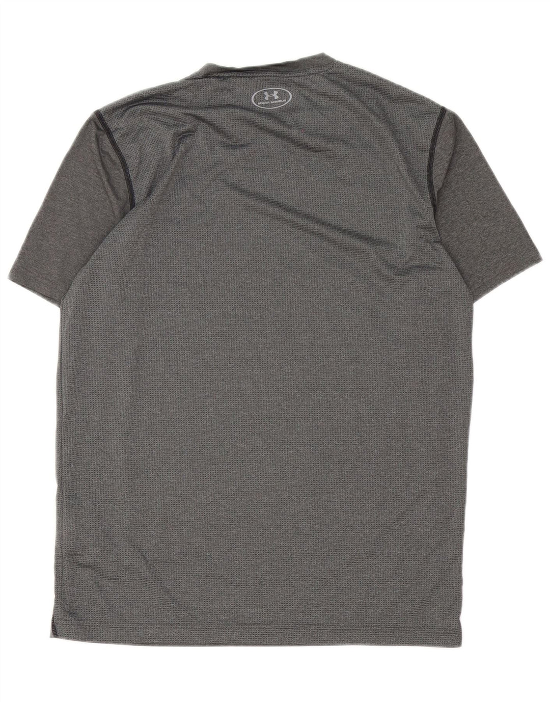 Męska koszulka t-shirt Under Armour Heat Gear, wykonana z poliestru w kolorze średnioszarym