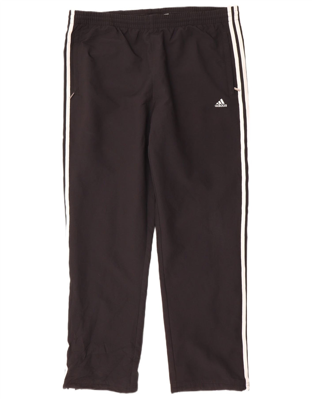 ADIDAS Mens Tracksuit Trousers UK 44/46 Large  Black Polyester