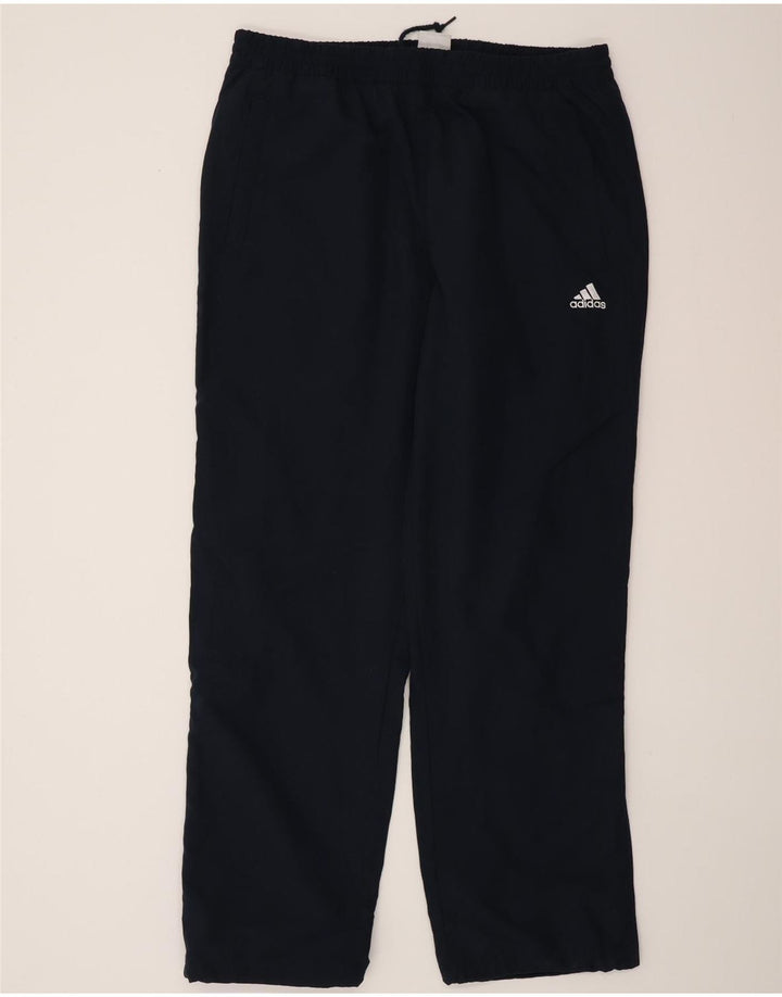 Adidas Męski pełny dres UK 42/44 Duży granatowy poliester