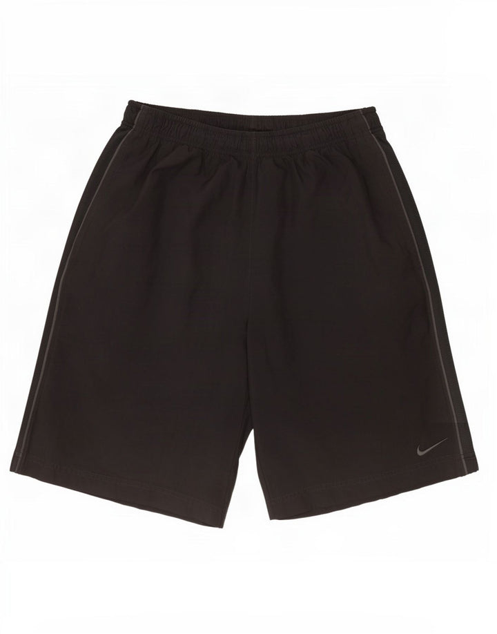 Męskie spodenki sportowe Nike Dri Fit, duże, czarne, poliestrowe
