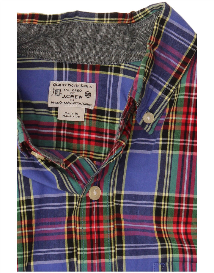 Koszula męska J. Crew XS, bawełniana niebieska kratka
