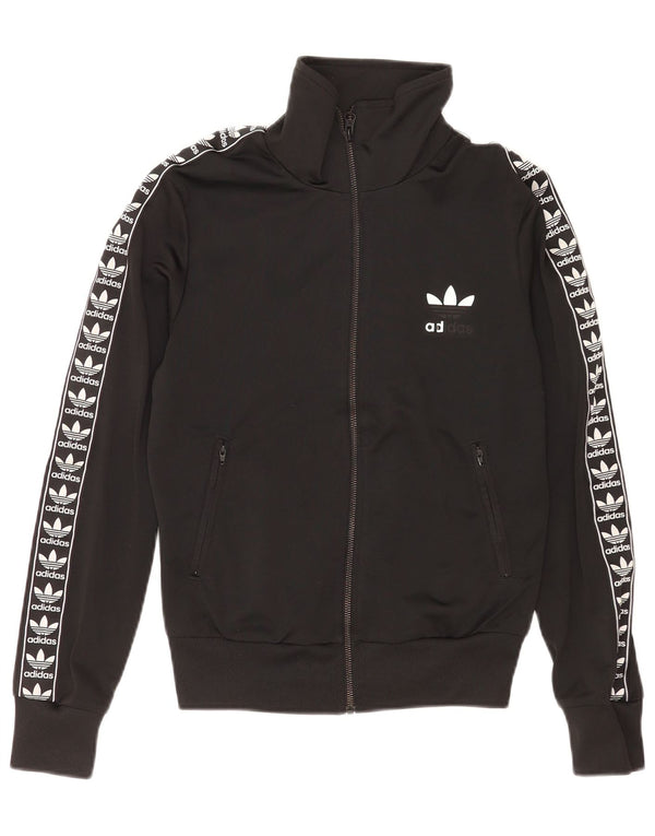 Damska kurtka dresowa Adidas Graphic UK 10 Small Black Sports