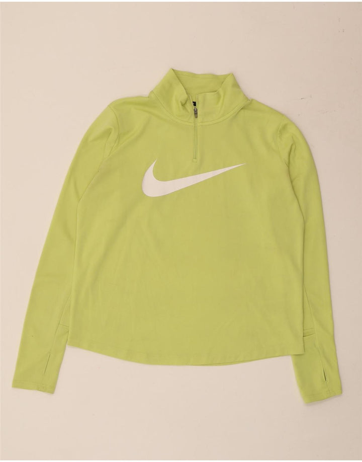 Damski dres Nike Dri Fit Graphic Pullover Top UK 14 Średni Zielony