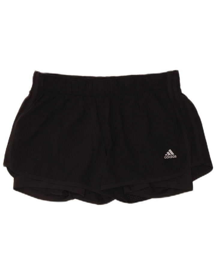 Damskie spodenki sportowe Adidas Climalite UK 14, średni czarny poliester