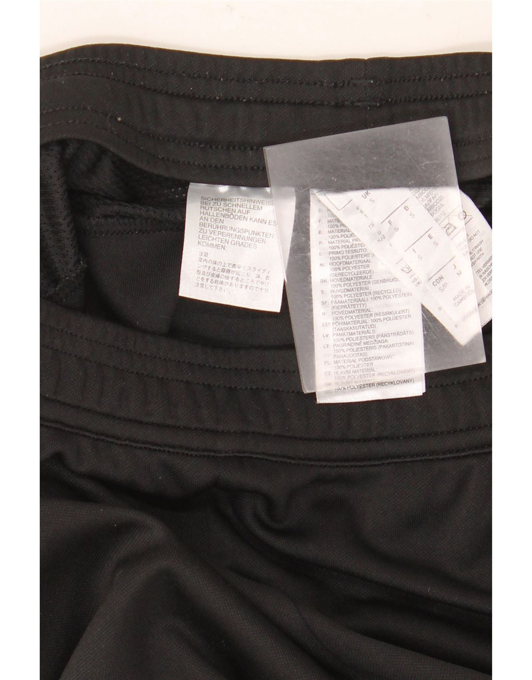 Męskie spodnie dresowe Adidas Aeroready, małe, czarne, poliestrowe