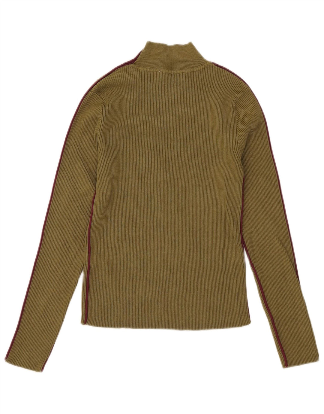 Damski top z długim rękawem Zara UK 14, duża wiskoza khaki