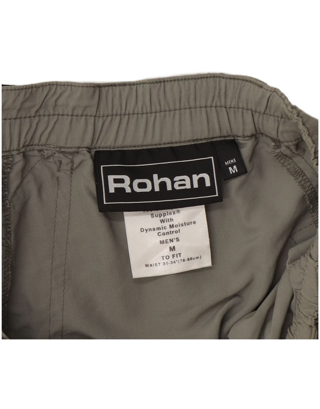 Wodoodporne spodnie męskie Rohan Straight Cargo Medium W32 L29 Khaki