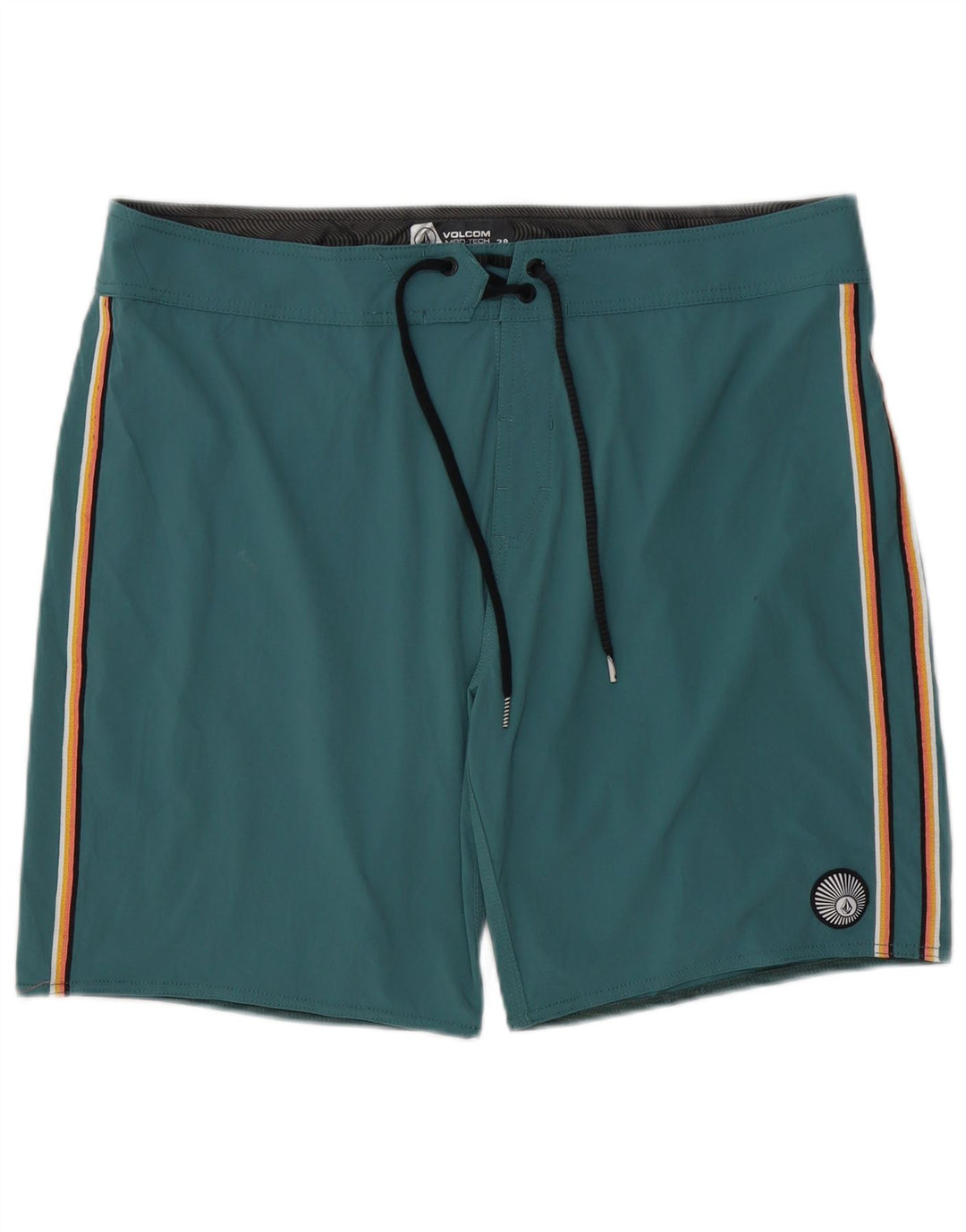 Męskie spodenki kąpielowe Volcom XL w zielone paski