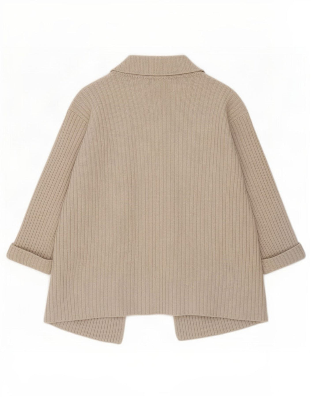 Marks & Spencer Damski sweter kardigan UK 10 Small Beżowa wełna