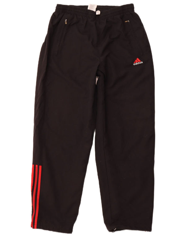 Męskie spodnie dresowe ADIDAS Joggers UK 42/44, duży czarny poliester