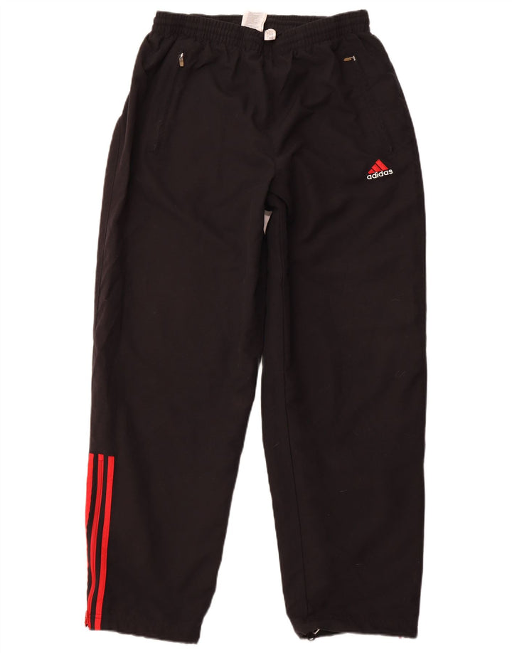 Męskie spodnie dresowe ADIDAS Joggers UK 42/44, duży czarny poliester