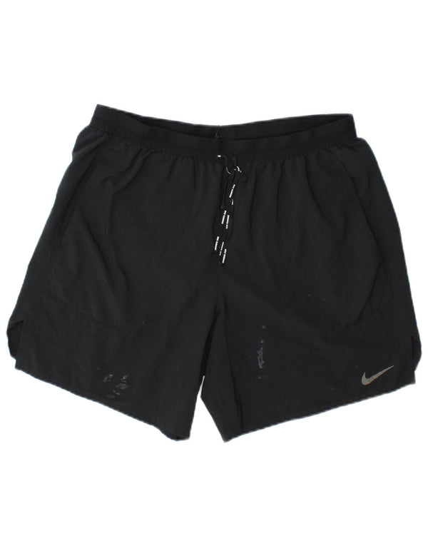 Męskie spodenki sportowe Nike Dri Fit, duże, granatowe, z poliestru