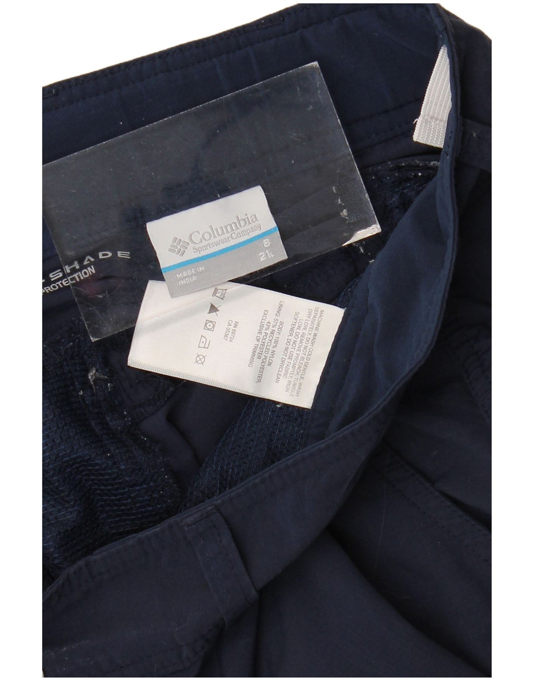 Spodnie damskie COLUMBIA Straight Capri US 8 Medium W32 L21 Granatowe