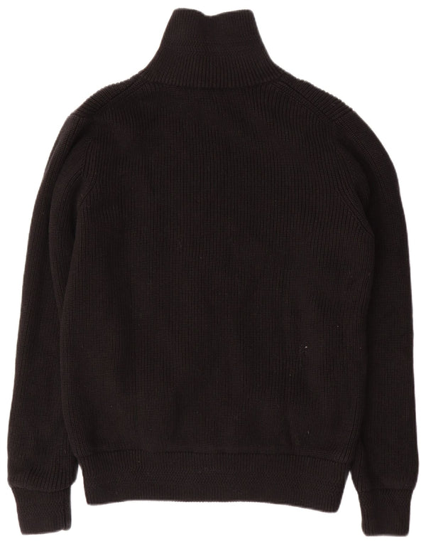 Męski sweter rozpinany Pacific Trail, średni czarny, bawełniany