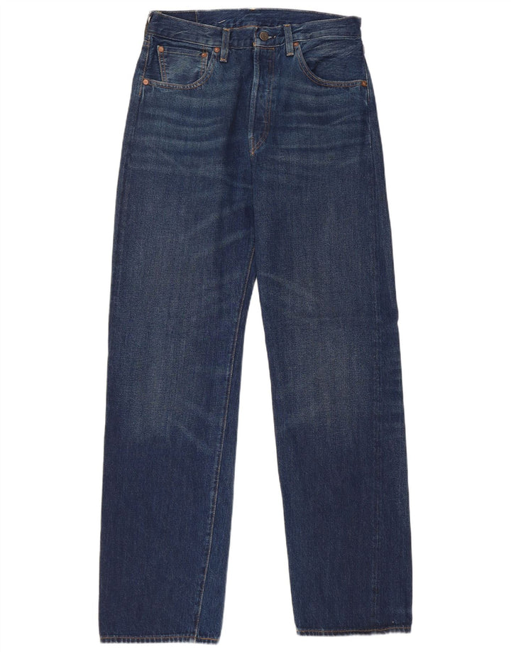 Męskie dżinsy Levi's 501 Straight W29 L32 Niebieskie bawełniane