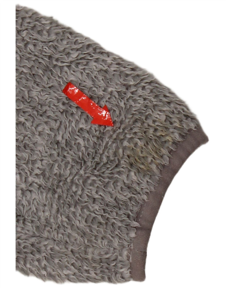 Damska kurtka polarowa z kapturem Jack Wolfskin UK 12, średni szary poliester