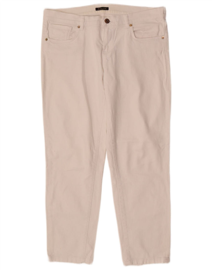 Jeansy damskie Massimo Dutti EU 40 Medium W30 L26 Białe