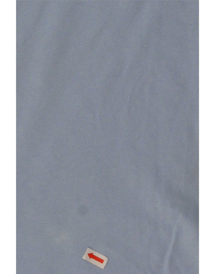 Męska koszulka polo Lyle & Scott, średnia niebieska, bawełniana