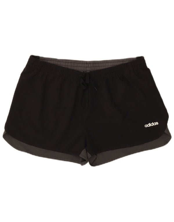 Damskie spodenki sportowe Adidas Climalite UK 20/22 XL w kolorze czarnym