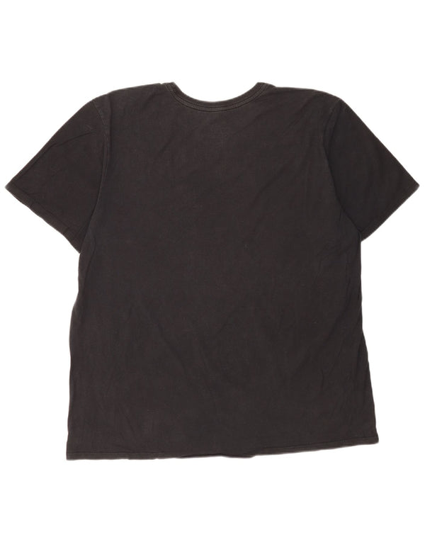 Męski T-shirt Nike o sportowym kroju, XL, czarny, bawełniany