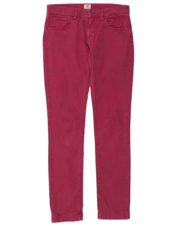 Damskie jeansy North Sails ze stretchem IT 42 Medium W30 L31 Różowa bawełna