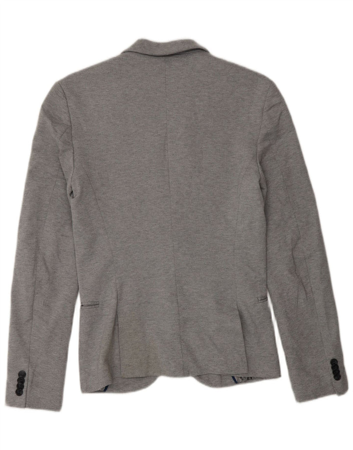 Zara Męska marynarka zapinana na 1 guzik UK 36 Small Grey