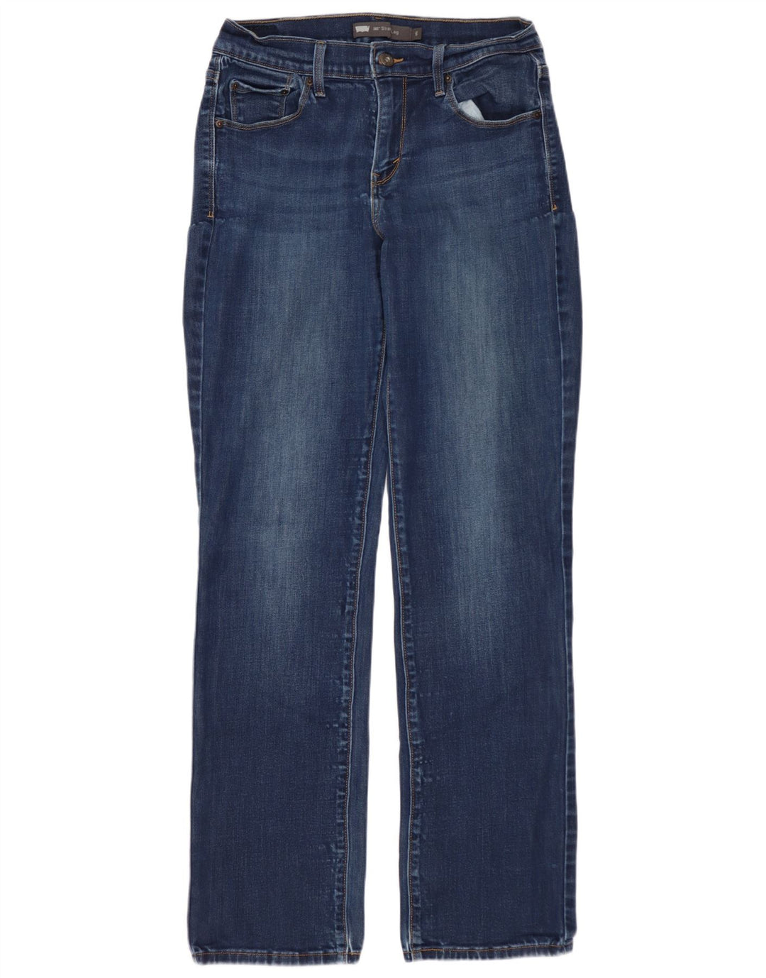 Damskie jeansy LEVI'S 505 Straight US 6 Medium W28 L31 Niebieskie