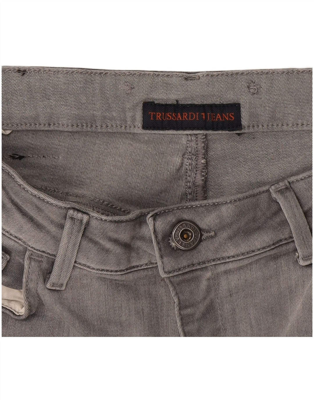 Damskie jeansy Skinny Trussardi W28 L31 szare